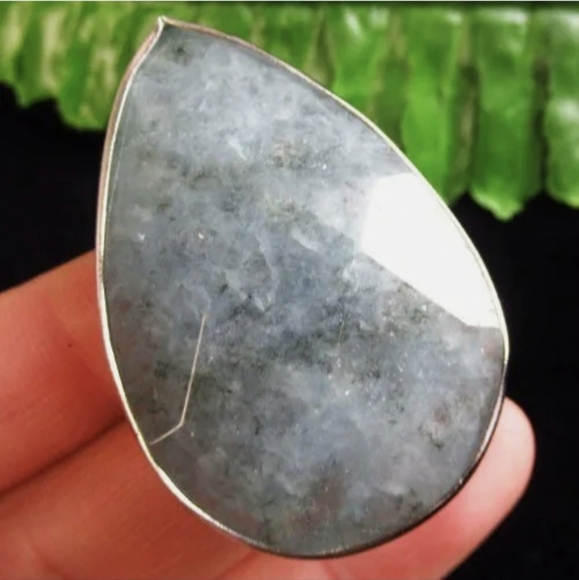 New 2pc Silver Wrapped Blue Kyanite Pendant Bundle. - Picture 14 of 15
